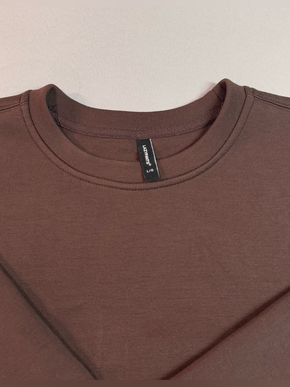 Lazypants Rayon Blend Crewneck Sweater Size Large - Picture 4 of 4
